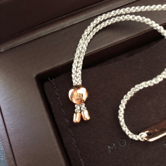 Monica Vinader Havana Bracelet Silver Cord - Picture 3 of 6